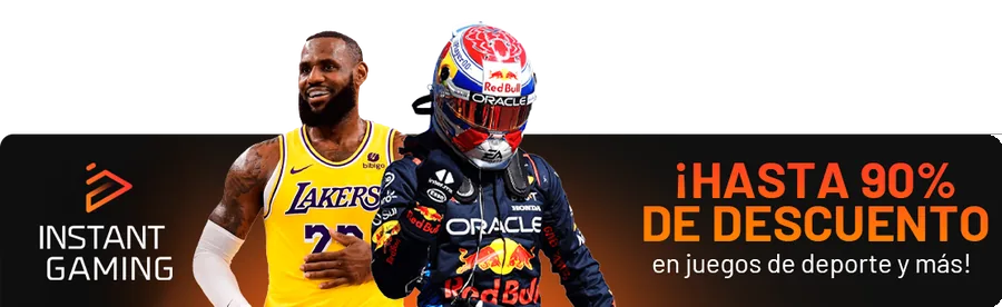 Instant Gaming: hasta 90% de descuento en deportes