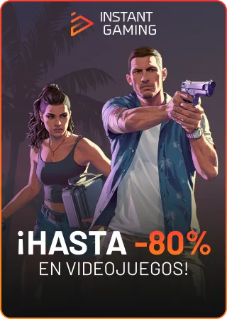 Instant Gaming: hasta -80% en videojuegos